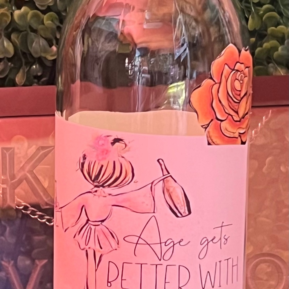 She Gets Better With Age Wine Bottle